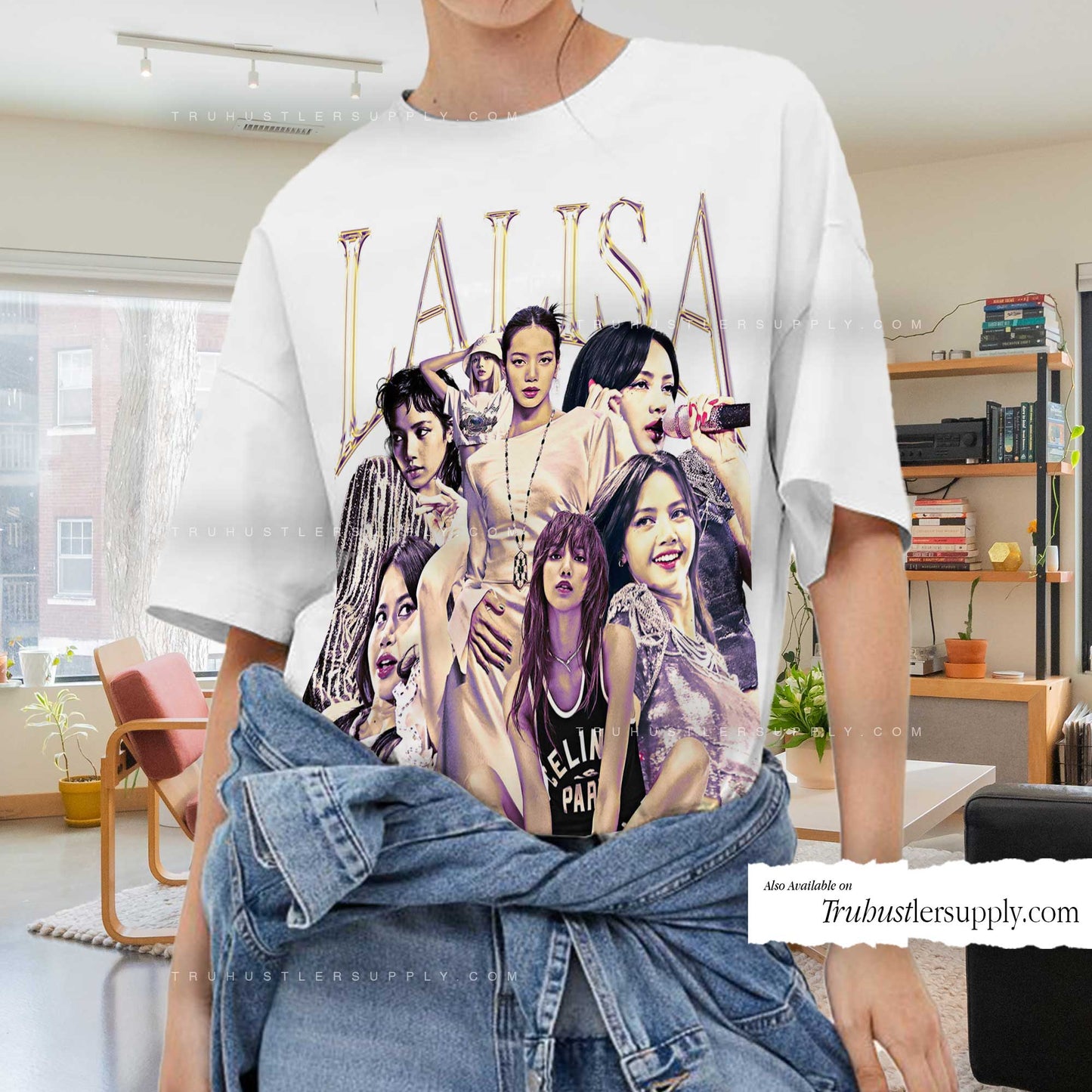 Lalisa Bootleg Graphic T Shirt