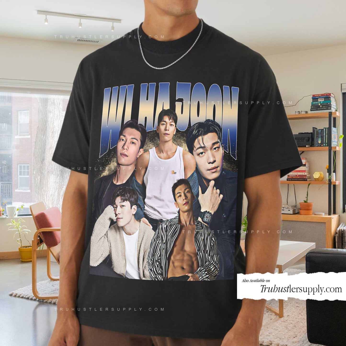 Wi Ha Joon Bootleg Graphic T-Shirt