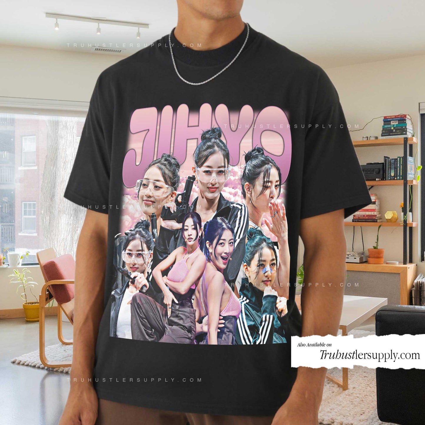 Jihyo Twice Bootleg Graphic T Shirt