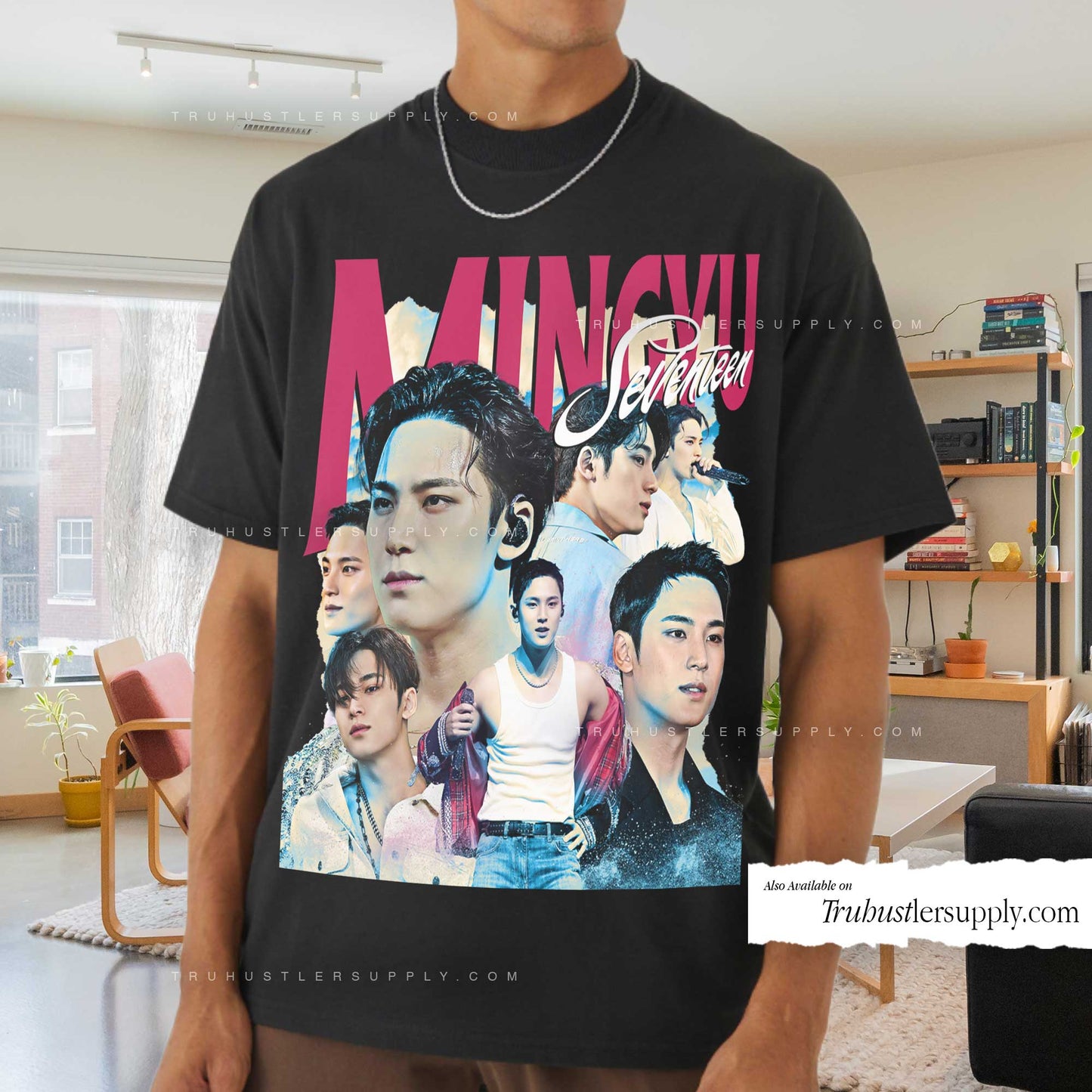 Mingyu Bootleg Graphic T-Shirt