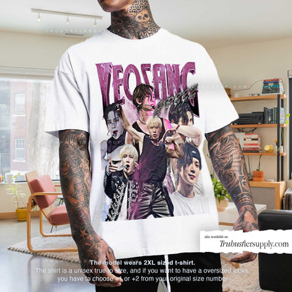 Yeosang Ateez Bootleg Graphic T-Shirt