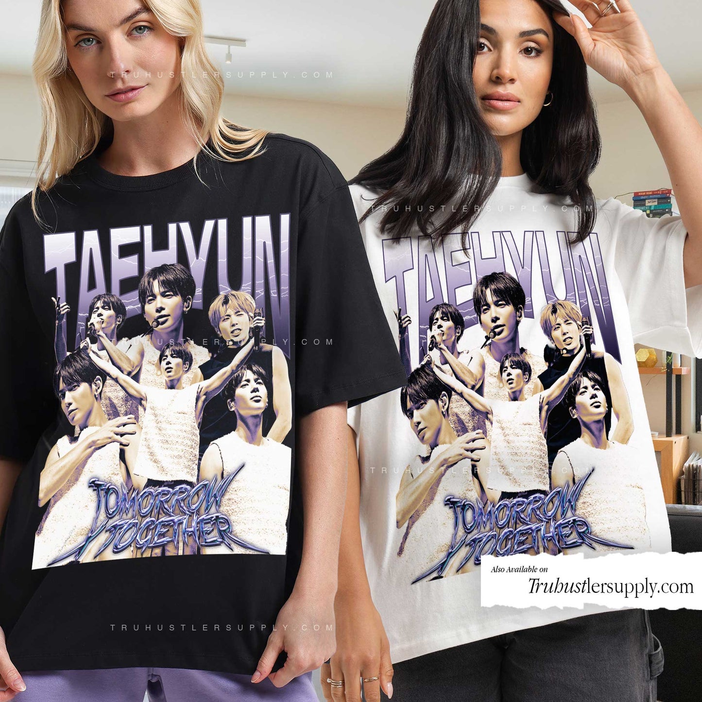 Taehyung Bootleg Graphic T Shirt