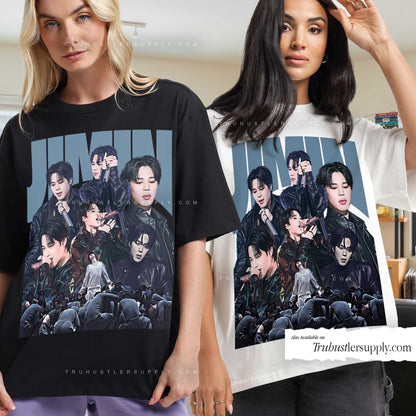 Jimin BTS Bootleg Graphic T Shirt