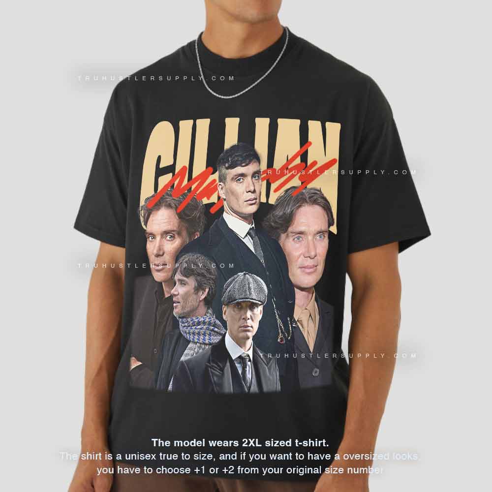 Cillian Murphy Inspired Bootleg 90s T-Shirt – Truhustlersupply