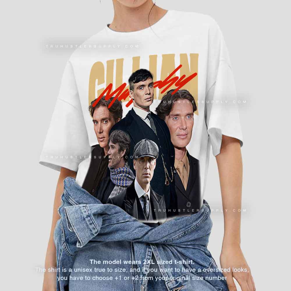 Cillian Murphy Inspired Bootleg 90s T-Shirt – Truhustlersupply