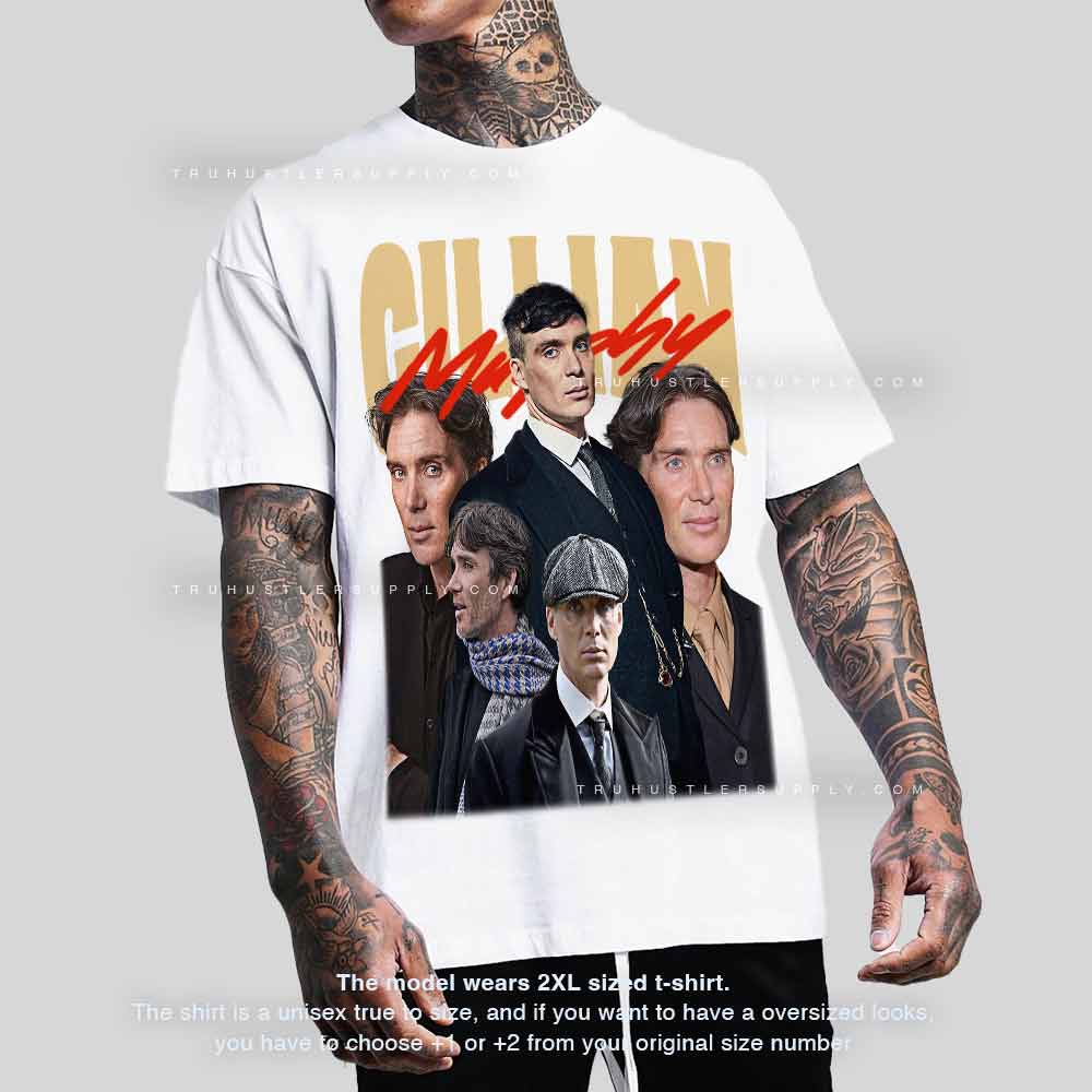 Cillian Murphy Inspired Bootleg 90s T-Shirt – Truhustlersupply