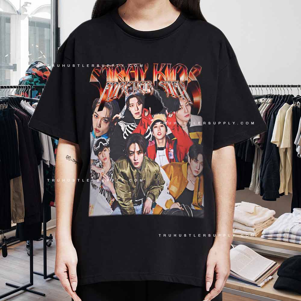 Vintage Stray Kids - Forever Stay Graphic Tshirt