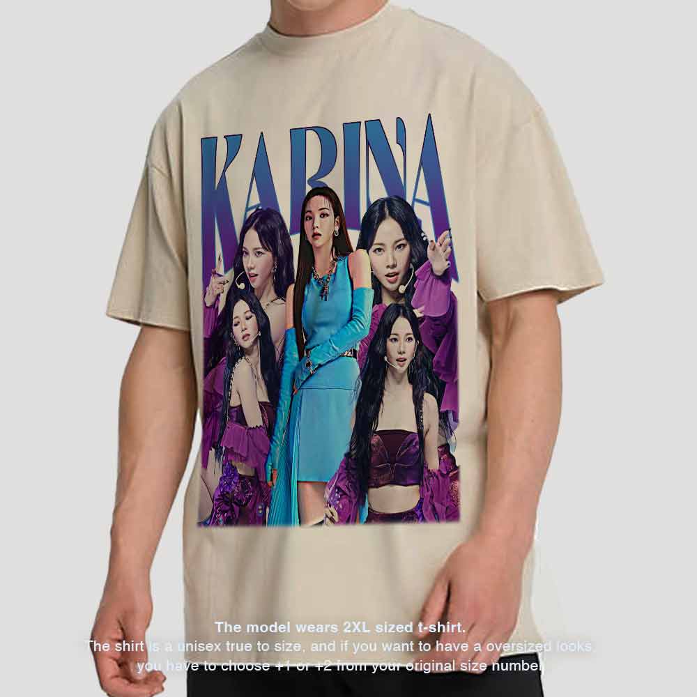 Vintage AESPA Karina T-shirt