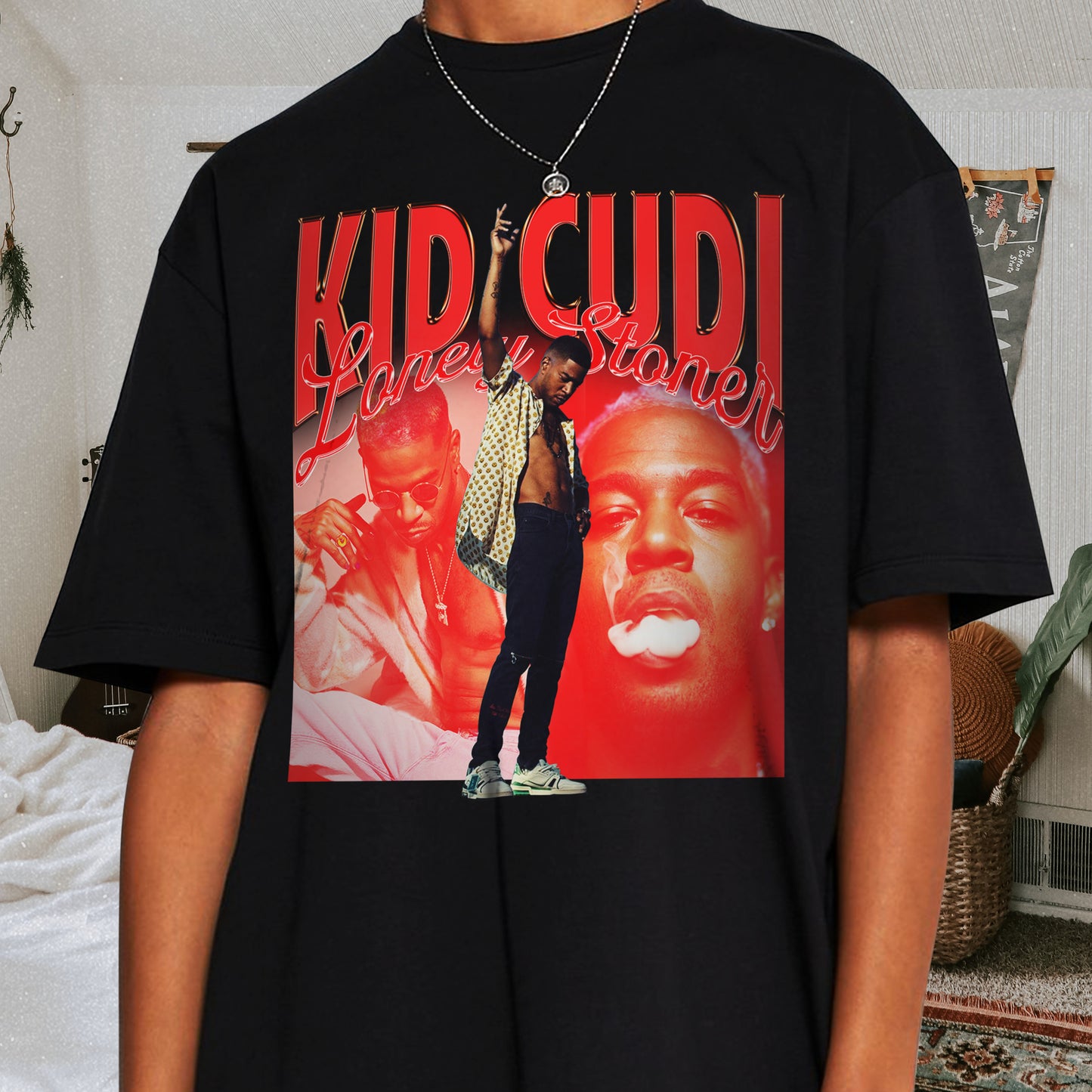 Kid Cudi Lonely Stoner Vintage Shirt