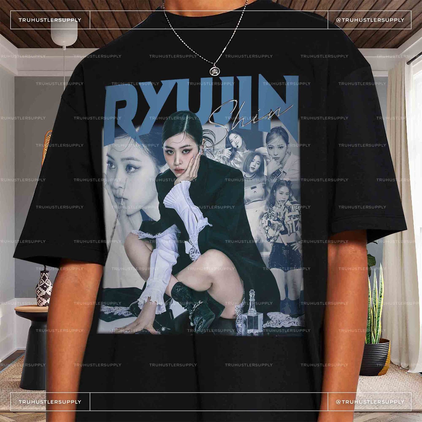 Ryujin ITZY Vintage Tshirt